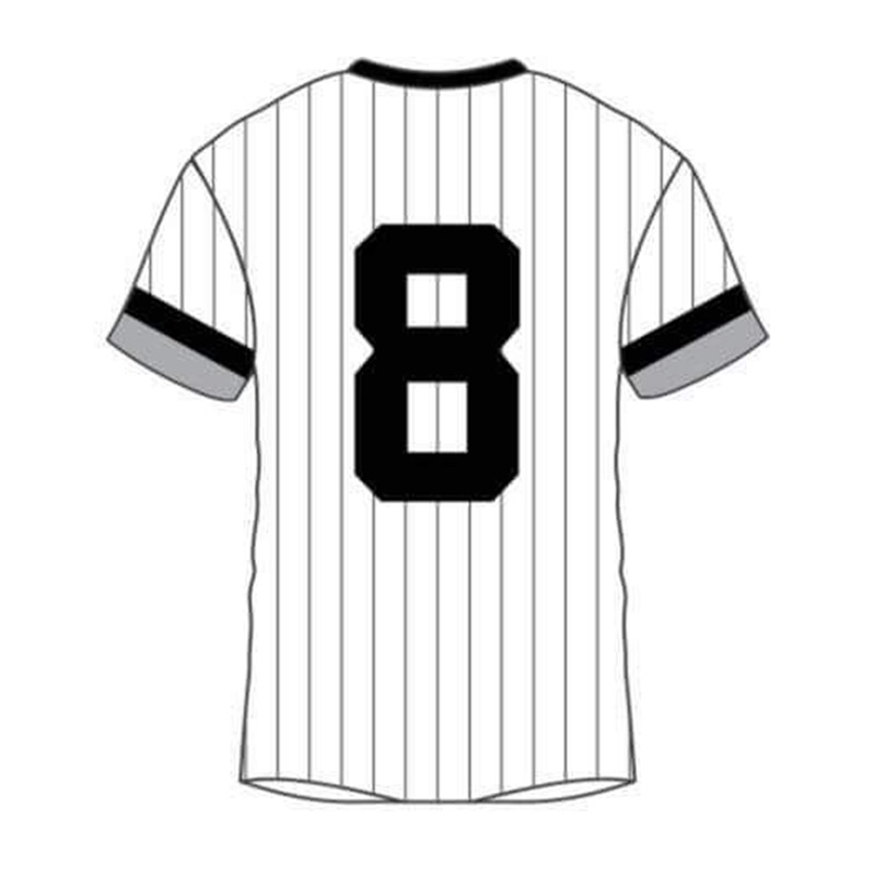 Grey/Black Pinstripe JERSEY – Shopbanditotown