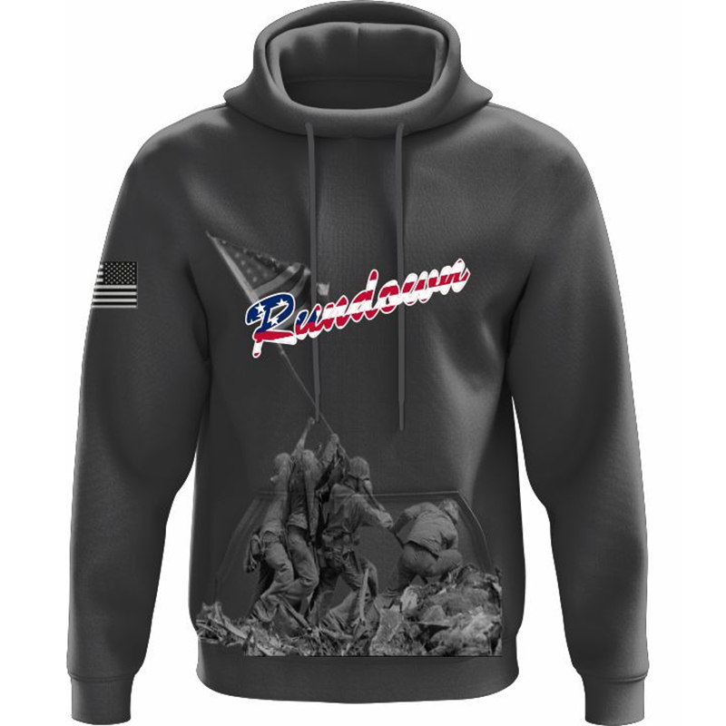 Blue RAMS Hoodie – Rundown Sports LLC